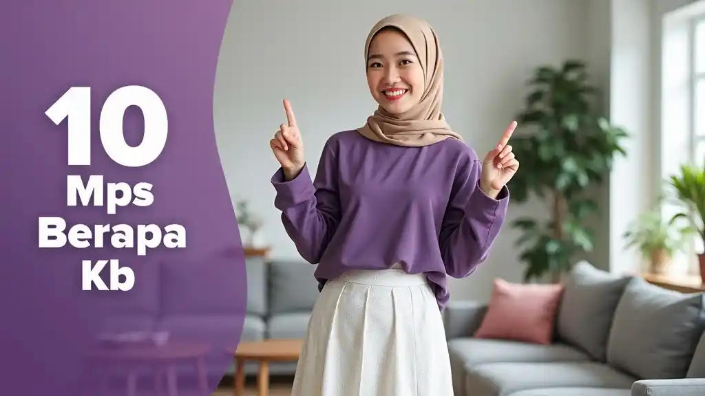 10 Mbps Berapa Kb