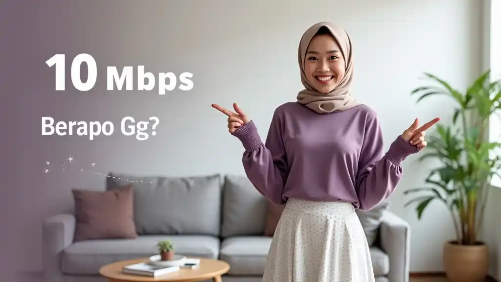 10 Mbps Berapa Gb