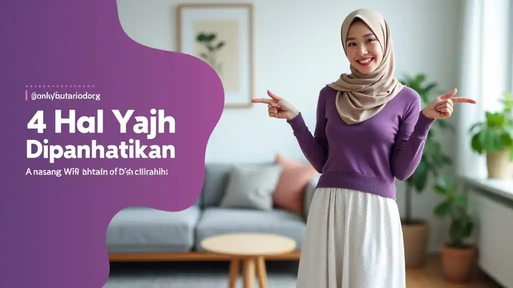 4 Hal Yang Wajib Diperhatikan Sebelum Pasang Wifi Internet Dirumah