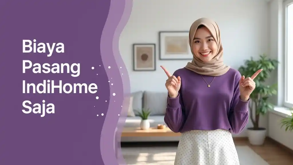 Biaya Pasang Indihome Internet Saja