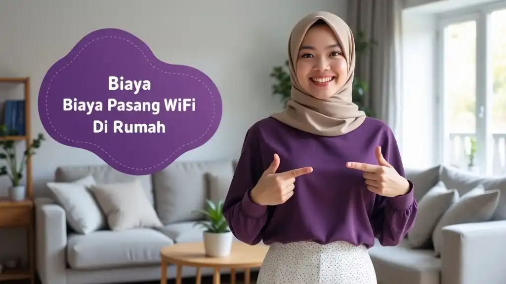 Biaya Pasang Wifi Di Rumah Indihome