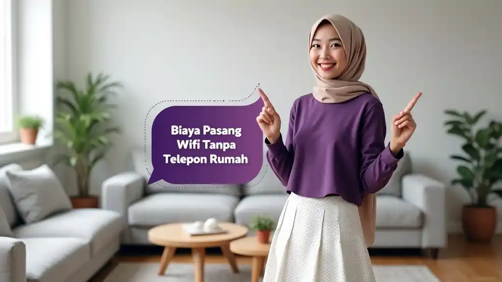 Biaya Pasang Wifi Tanpa Telepon Rumah