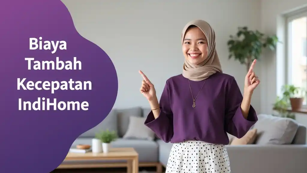 Biaya Tambah Kecepatan Indihome