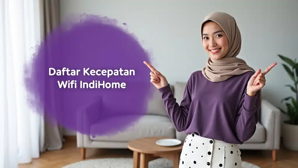 Daftar Kecepatan Wifi Indihome