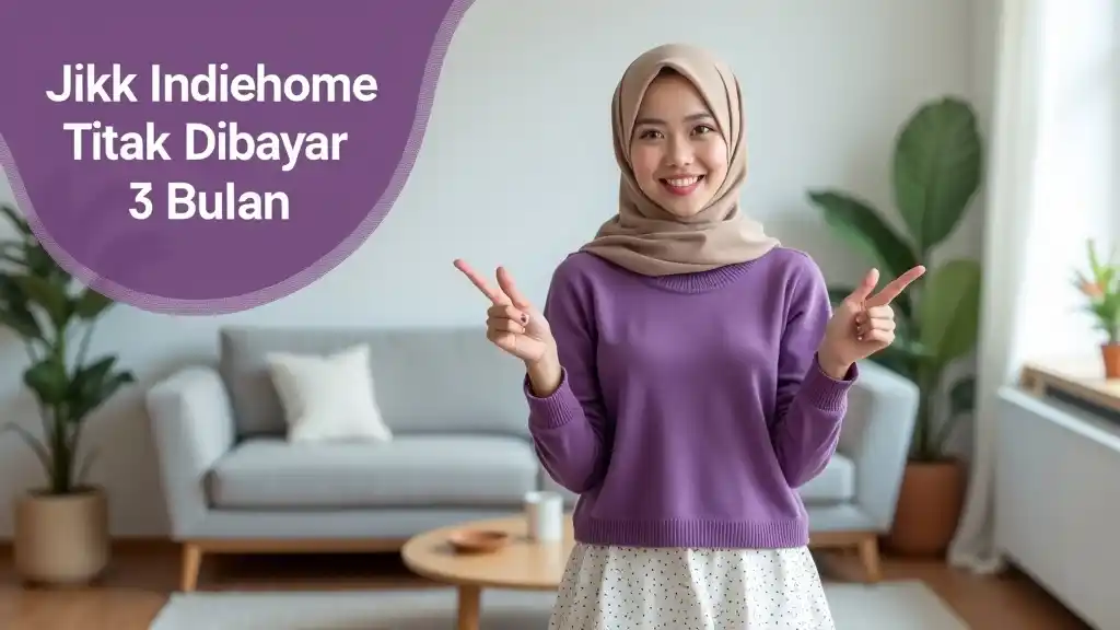 Jika Indihome Tidak Dibayar 3 Bulan