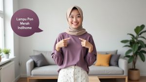 Lampu Pon Merah Indihome  | MyIndiHome Blog