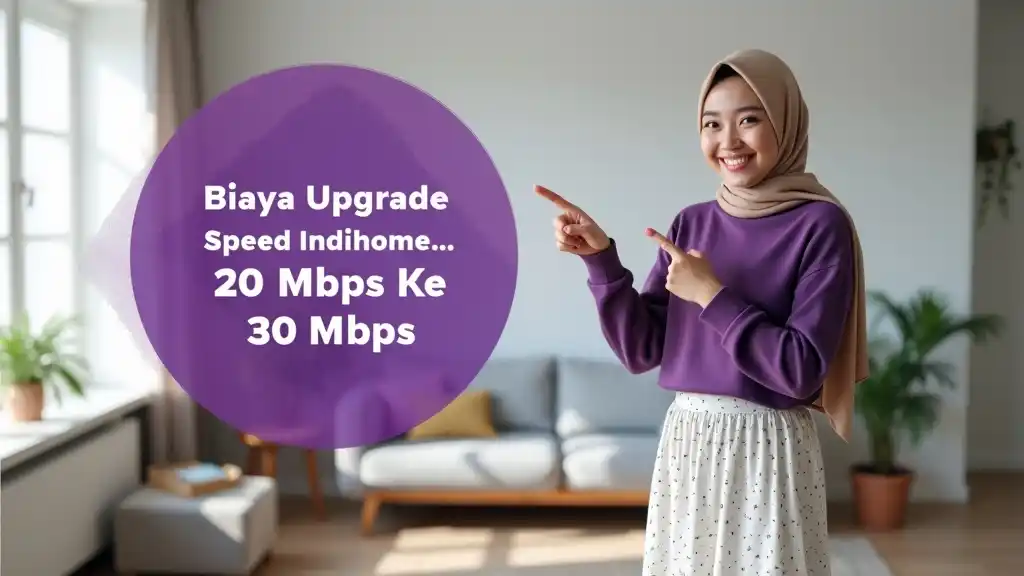 Biaya Upgrade Speed Indihome 20 Mbps Ke 30 Mbps
