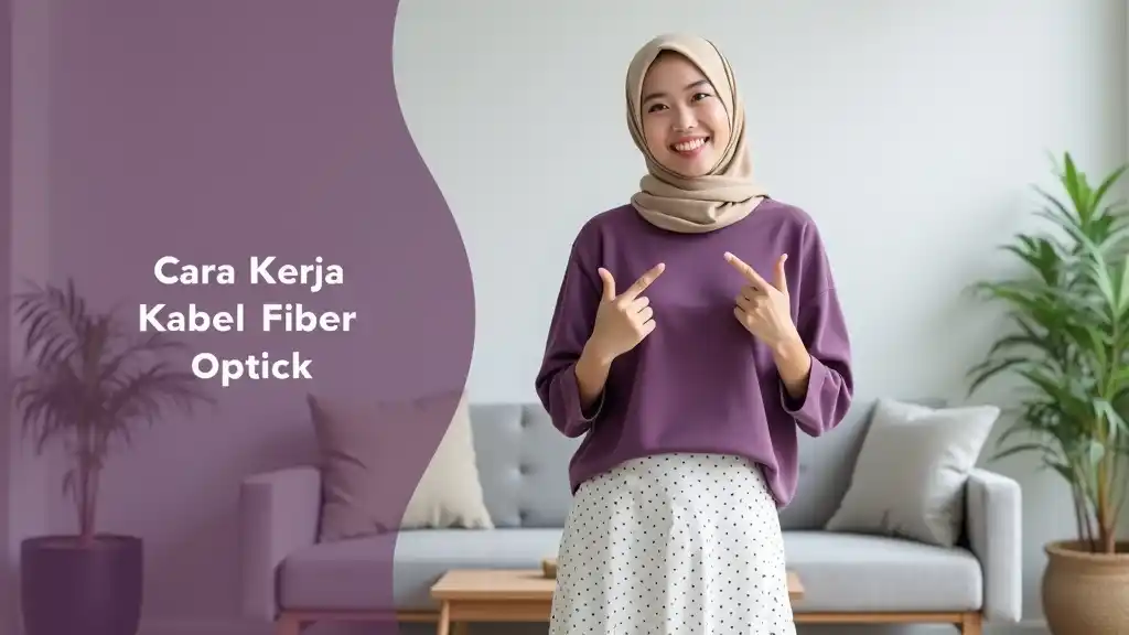 Cara Kerja Kabel Fiber Optik