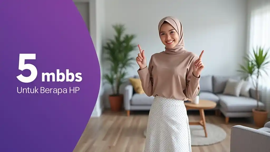5 Mbps Untuk Berapa Hp