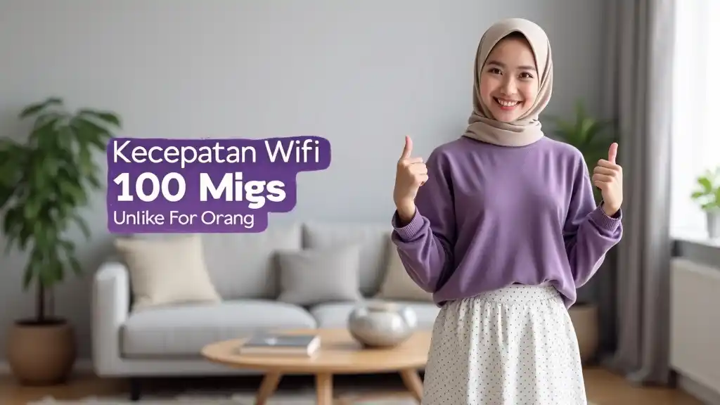 Kecepatan Wifi 100 Mbps Untuk Berapa Orang