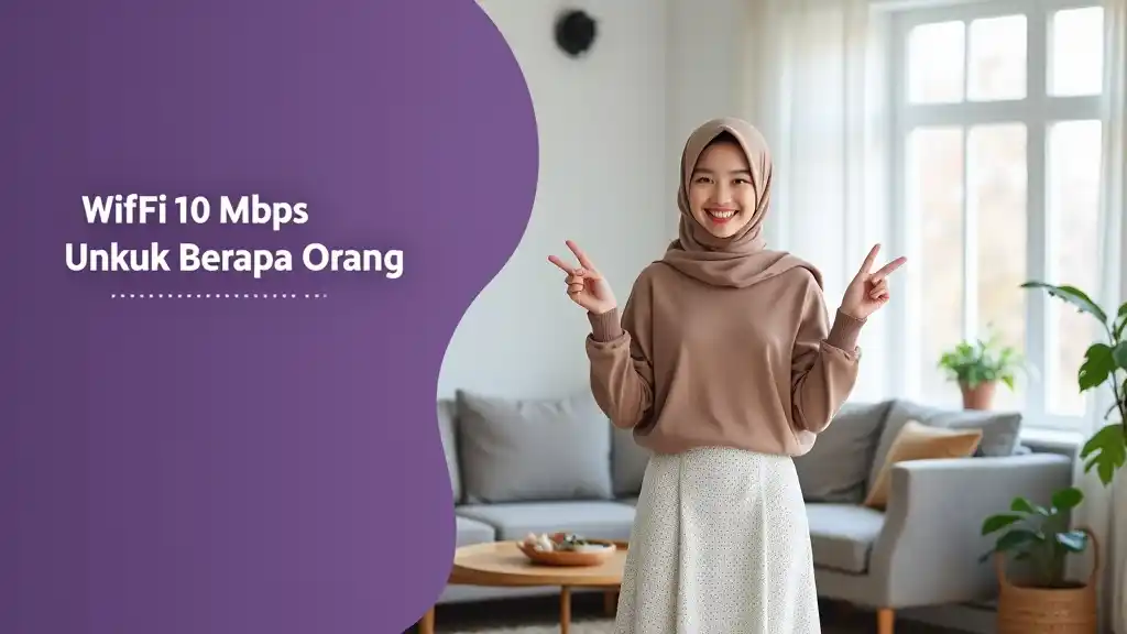 Wifi 10 Mbps Untuk Berapa Orang