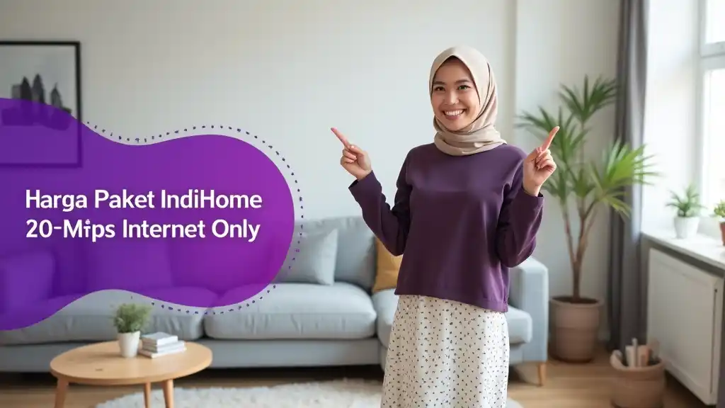 Harga Paket Indihome 20 Mbps Internet Only